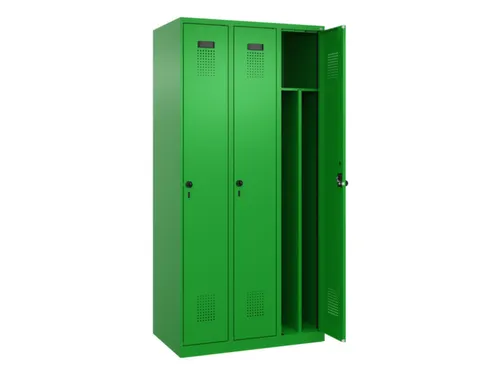 locker voor scheiding van kleding,HxBxD 1850x900x500mm,3vak
