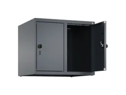 opzetkast,v. locker,2vak.,vak B 300mm,HxBxD 500x600x500mm,draaigrendel