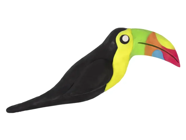 Boetseerklei Jovi plastalina 15gr neon kleuren assorti etui à 6 stuks