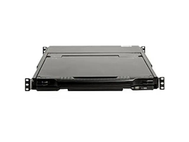 Dual Rail KVM Rack Console 17 inch lcd