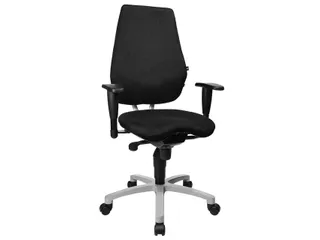 Bureaustoel Topstar Alu Star Basic zwart stof - 2