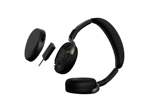 Jabra Evolve3 65 Flex MS Stereo draadloze headset USB-A Laadstation