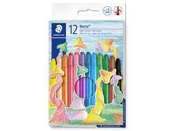 Waxpotlood Staedtler Norix twister set 12 kleuren