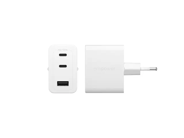 PanzerGlass empower by Turbo 70W Multiple Charger incl. 2 x USB-