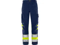 Fristads 2668 GPLU broek, geel/marineblauw, maat C156, per stuk