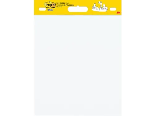 Post-it mini meeting chart 45,7 cm x 38,1 cm blanco
