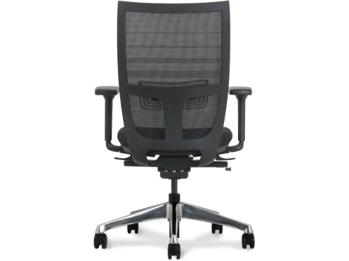 Bureaustoel Deluxe Zwart met Lendensteun Ergonomisch