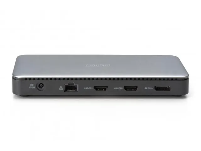 DIGITUS USB-C Docking Station 11 poorten Grijs