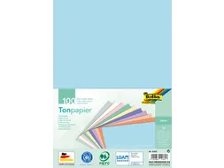 Knutselpapier Folia A4 100vel 10 pastelkleuren
