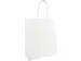 Papieren zak, ft 18 x 8 x 22 cm, wit