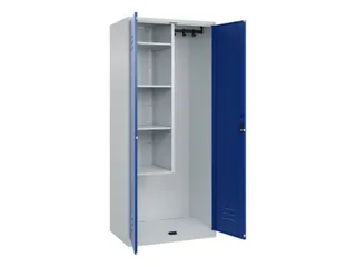 schoonmaakkast,HxBxD 1850x800x500mm,links 4vakken - 2