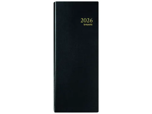Agenda 2027 Brepols Saturnus Lima 7dagen/2pagina's smal zwart