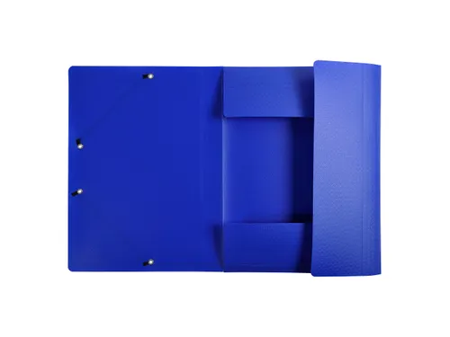 Elastomap A4 3 Kleppen Polypropyleen 5/10de Assorti