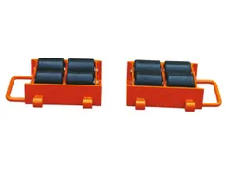 Onderwagen 6000kg Steunplaat Lxb 300x250mm 8 Nylon Wielen Verstelbaar