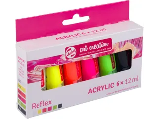 Acrylverf Talens Art Creation Reflex assorti 6 tubes à 12 ml - 1