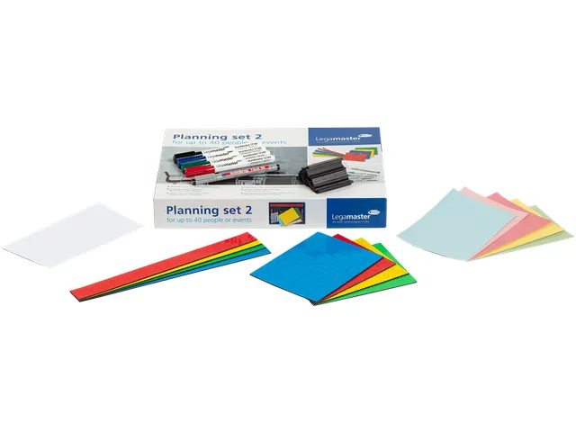 Planningset Legamaster voor max 40 personen/evenementen