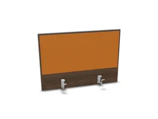 opzetpaneel bureau aanbouw achter NV bruin hickory BN3005-geel 800mm - 1