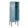 locker,HxBxD 2120x600x500mm,2vak,vak B 300mm,draaigrendel
