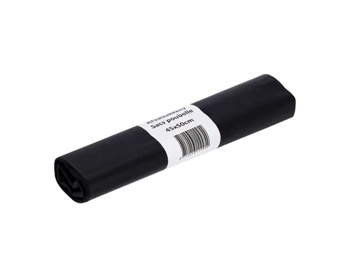 Afvalzak Cleaninq 45x50cm LDPE recycled T25 15 Liter zwart