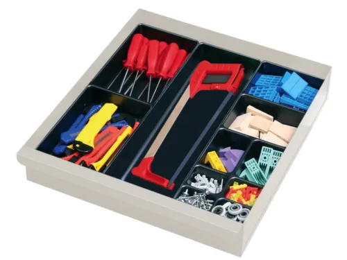 Lade Voor Draaideurkast Ral7035