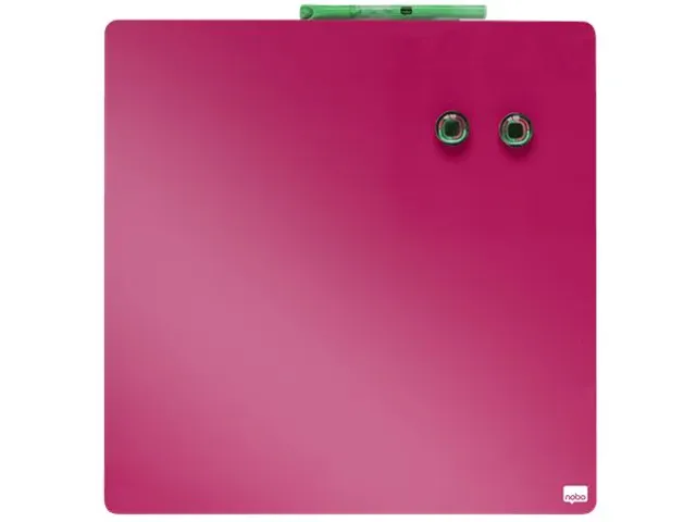 Tableau mémo magnétique 36x36cm Rose