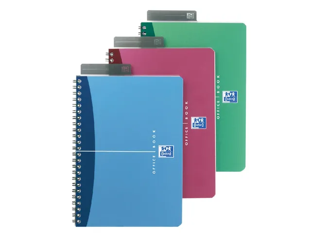 Spiraalblok Oxford Urban Mix A5 90vel Gelinieerd Assorti