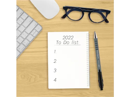 Balpen Paper Mate Flexgrip Ultra medium zwart blister à 5 stuks