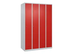 locker,HxBxD 1850x1200x500mm,4vak,vak B 300mm,cil.-slot