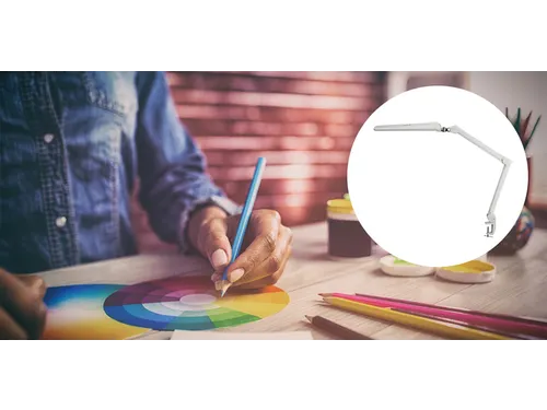 Werkpleklamp MAUL Craft LED tafelklem dimbaar wit