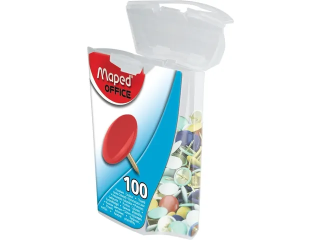 Punaises Maped couleur 100 pièces