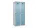 locker voor scheiding van kleding,HxBxD 1850x800x500mm,2vak