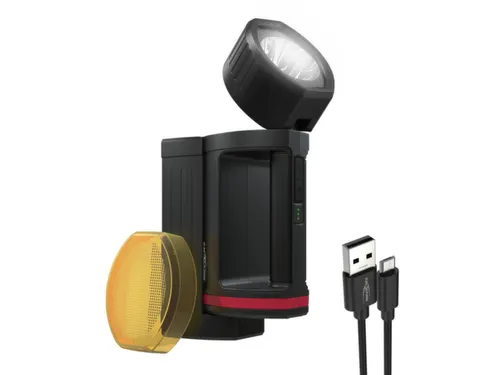 handschijnwerper,behuizing ABS,1 LED,105-420lumen,magneet