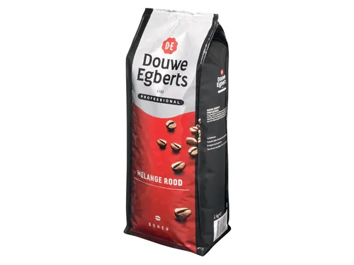 Koffie Douwe Egberts bonen Melange Rood 1kg