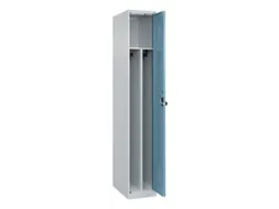 locker voor scheiding van kleding,HxBxD 1850x300x500mm,1vak