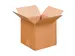 Boîte américaine pliable Double cannelure BC Brun 250x250x250mm 10pc