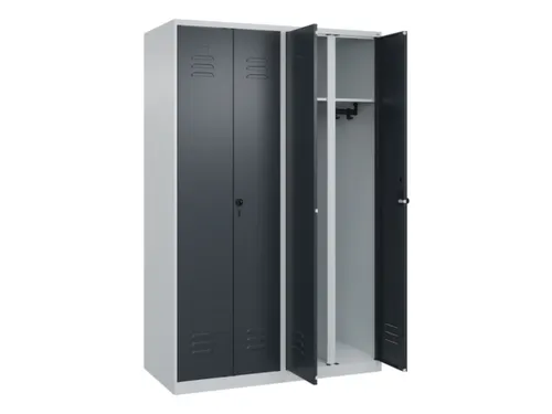locker voor scheiding van kleding,HxBxD 1850x1200x500mm,4vak