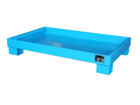 Opvangbak Staalplaat 205x1300x800mm Opvangvol. 84l Open Ral 5012