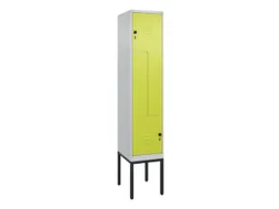 Z-garderobekast,HxBxD 2120x400x500mm,vak B 200/400mm,draaigrendel