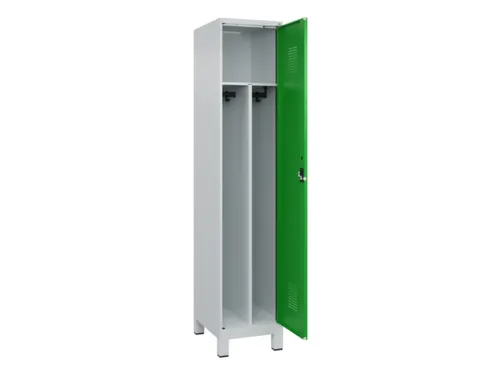 locker voor scheiding van kleding,HxBxD 1950x400x500mm,1vak