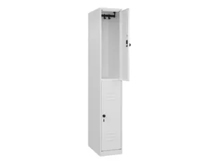 dubbeldekse locker,HxBxD 1850x300x500mm,1x2vak.,vak B 300mm - 2