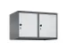opzetkast,v. locker,2vak.,vak B 400mm,HxBxD 500x800x500mm,vleugeldeur