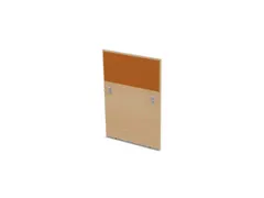 cache de banque d'accueil p. table de bureau NE-érable BN3005-jaune