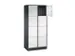 armoire multicases grand volume,RAL7021/RAL7035,HxlxP 1950x820x500mm