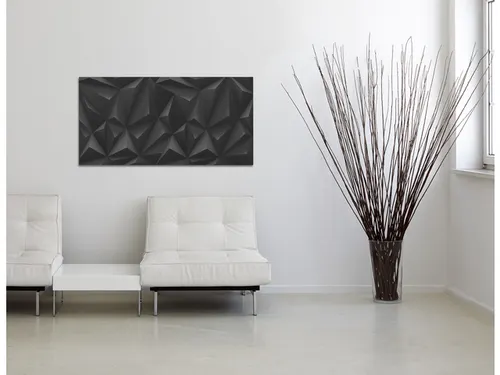 Glas/magneetbord Sigel Artverum 91x46 Zwart Diamond