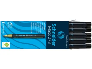 Lakmarker Schneider Maxx 278 0.8mm Zwart - 9