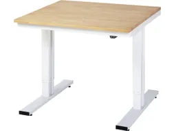 Werkbank elektrisch hoogte verstelbaar 720-1120x1000x1000mm beukblad