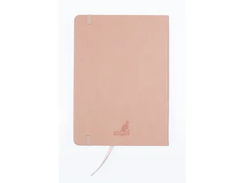 Schetsboek Kangaro A5 oud roze PU HC 80 blad 140gr roomwit met elastie