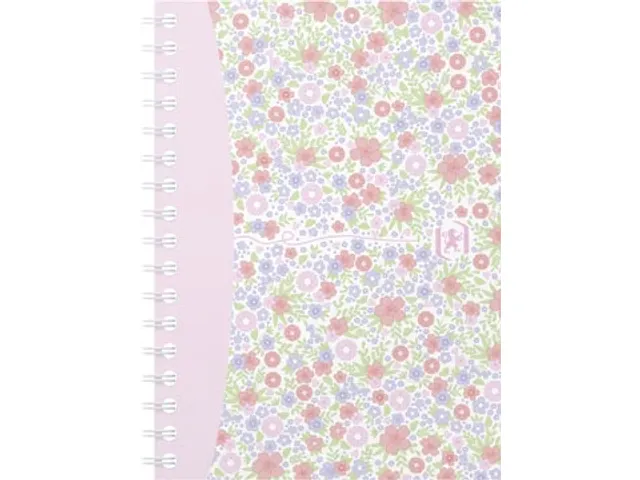 softcover spiraalschrift A6 50 vel geruit 5 mm