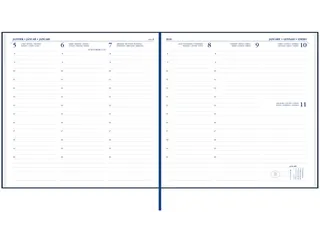 Agenda 2027 Ryam Carré Mundior 7dagen/2pagina's zwart - 1