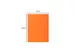 100 dossiermappen SUPER 250 24x32cm Oranje